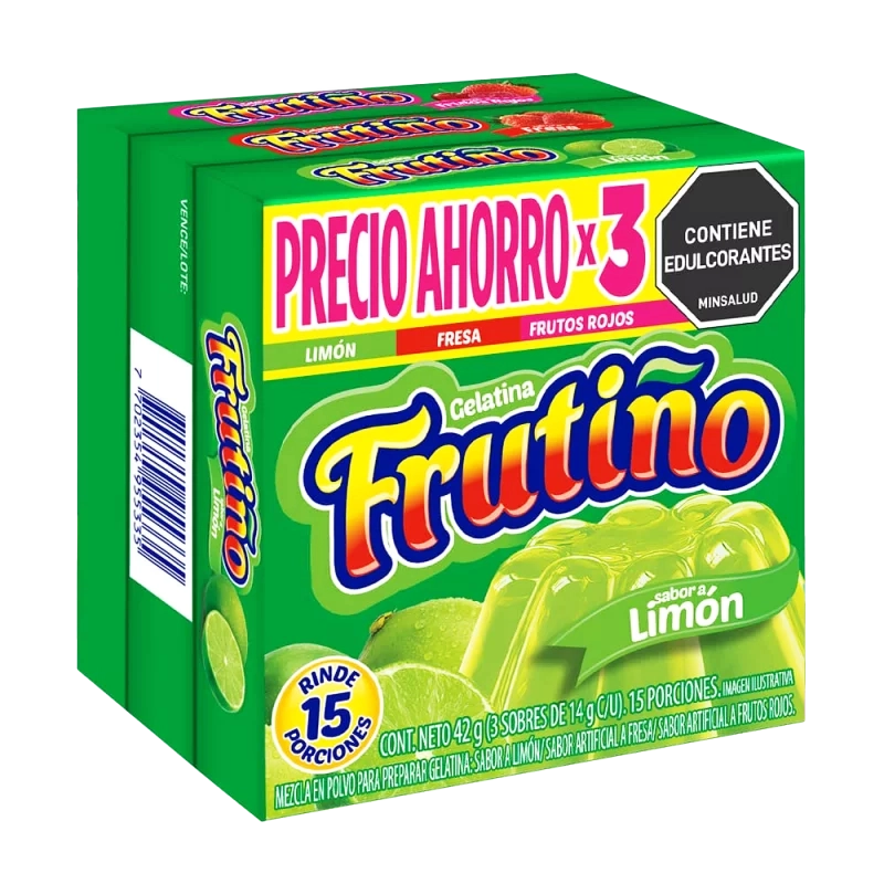 GELATINA FRUTIÑO LIM FRE FR X 42 GR